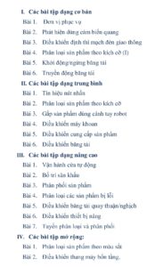 Bài tập ứng dụng PLC Mitsubishi