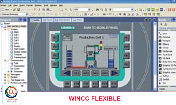 Cách Dẫn Chương Trình Từ WinCC Xuống HMI